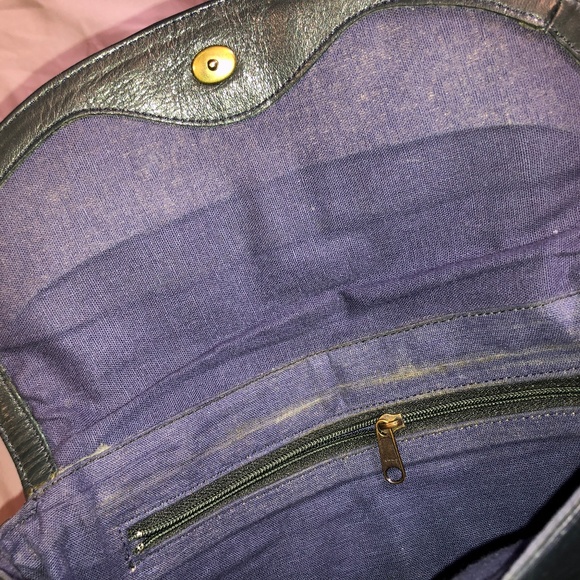 Genuine leather shoulder Brazilian shoulder bag - Picture 4 of 4